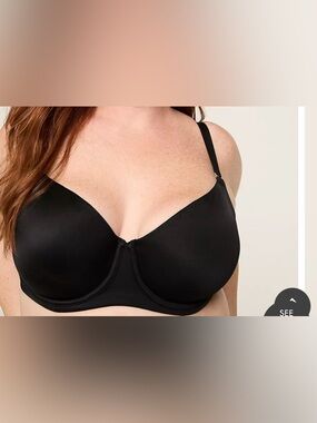 Cacique unlined balconies Bra in Black